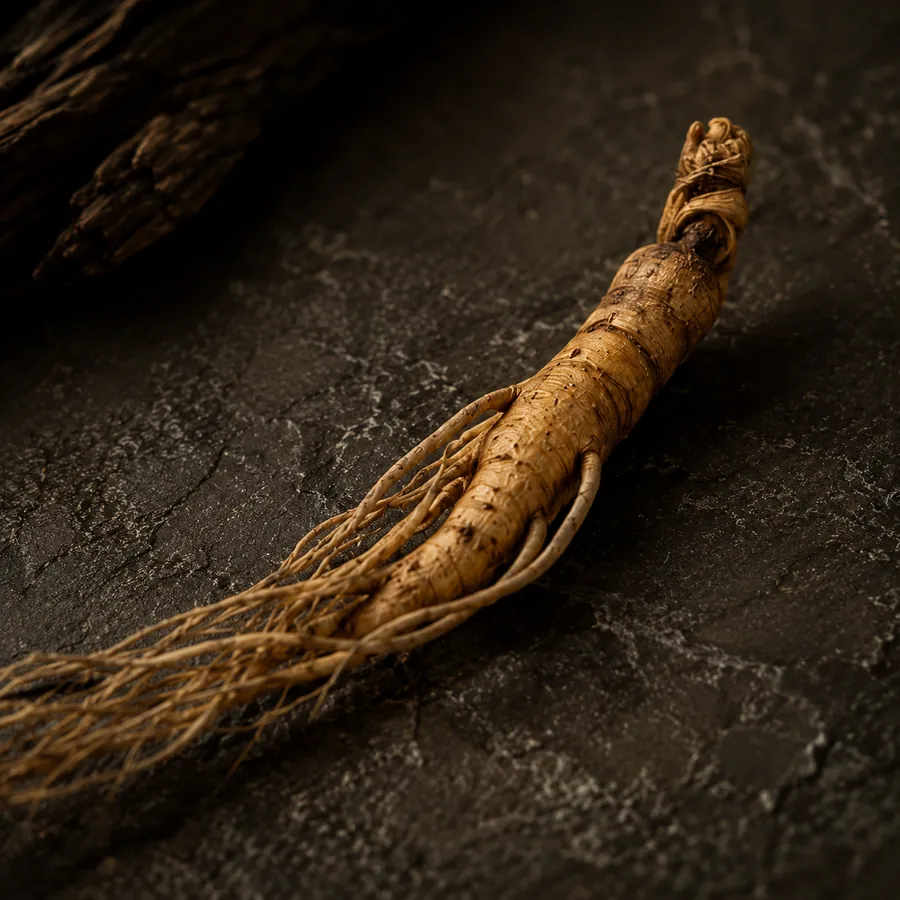 草本人参细节