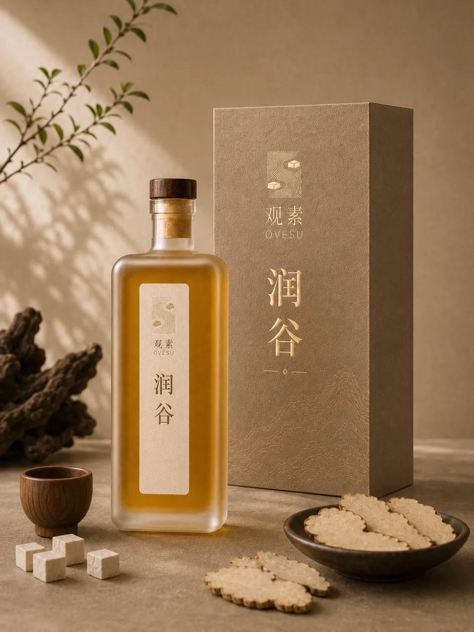 润谷单瓶侧景